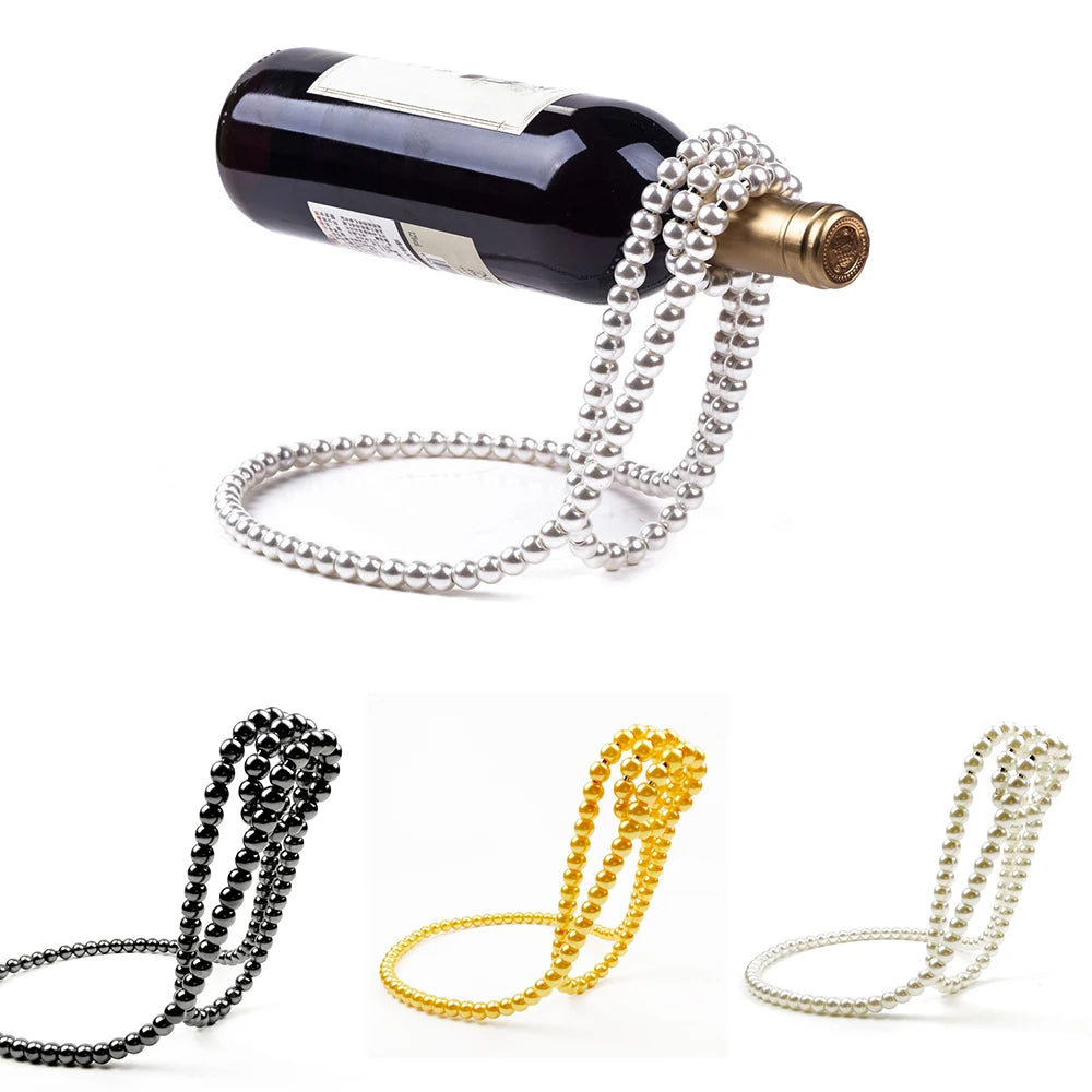 Pearl Chain Floating Wine Holder