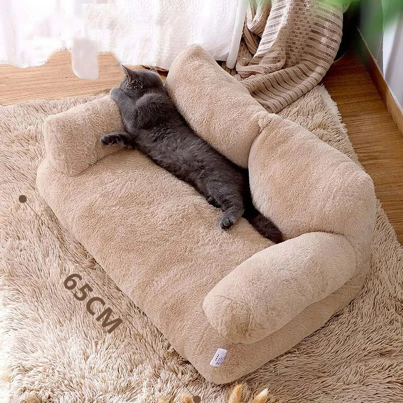 Luxury Cat Plush Bed