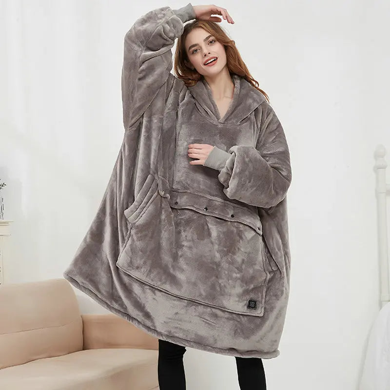 Oversized Heatable Hoodie