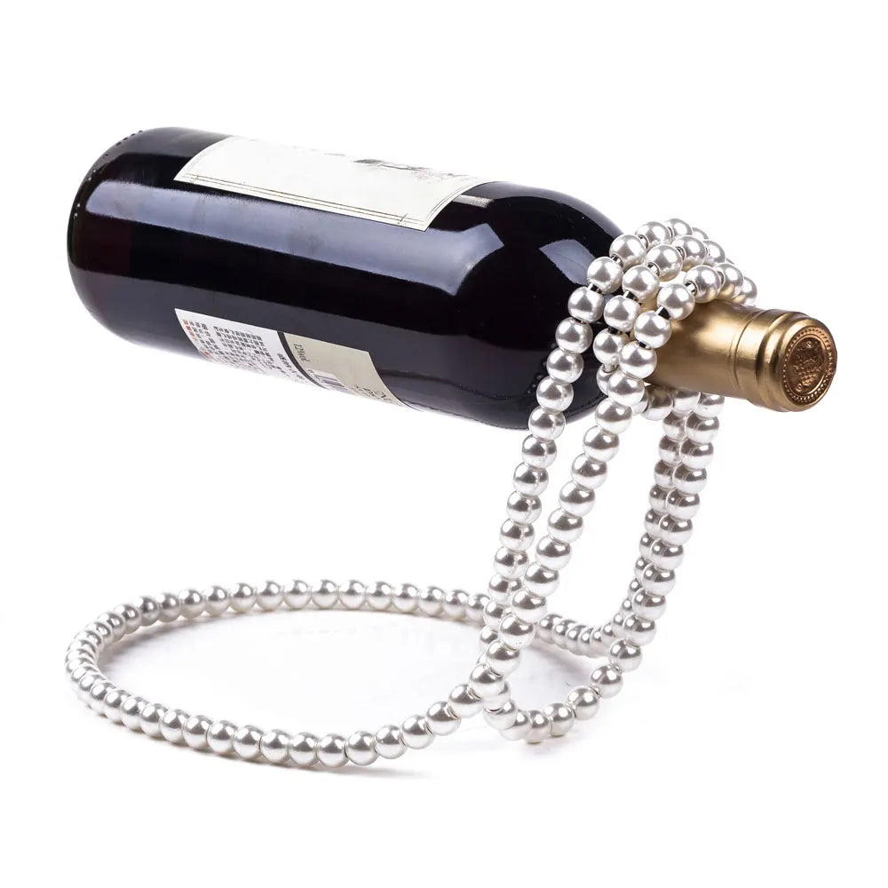 Pearl Chain Floating Wine Holder