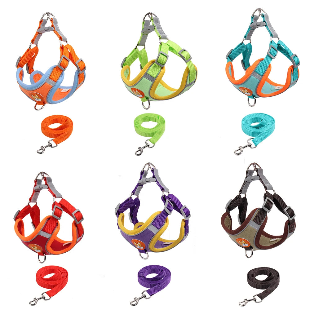 Pet Cat Harness And Leash Set